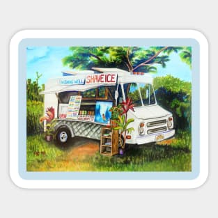 Shaved Ice Truck Sticker